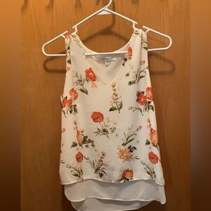 Floral Sleeveless Top